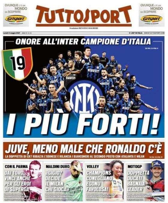 Tuttosport - Meno male che Ronaldo c’è 