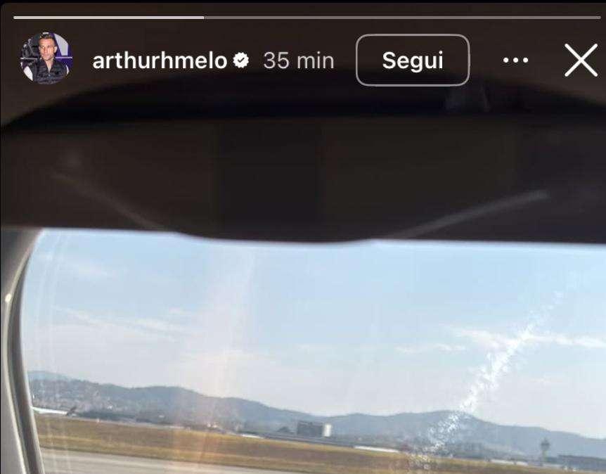 FOTO - Arthur in partenza per il Brasile: il giocatore è pronto a lasciare la Juventus 