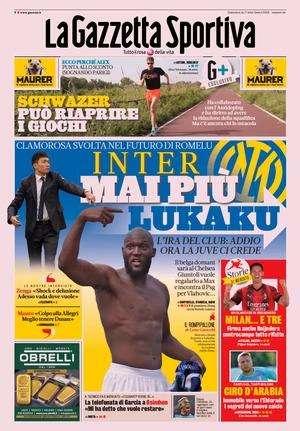 Gazzetta - Inter, mai più Lukaku.