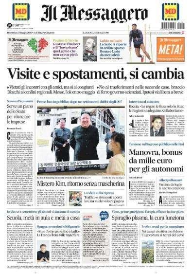 Il Messsggero - La Serie A riparte in ordine sparso 