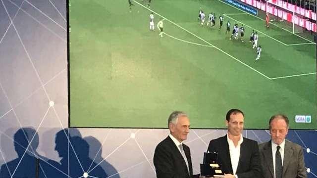 Allegri pigliatutto: vince la panchina d'oro 2018: "Ringrazio tutti, onore e privilegio". Quarto successo per lui
