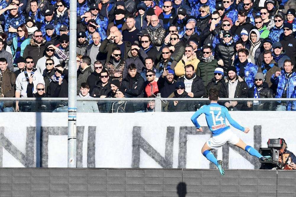 Gasperini a Sky: “Gol di Mertens molto grave”