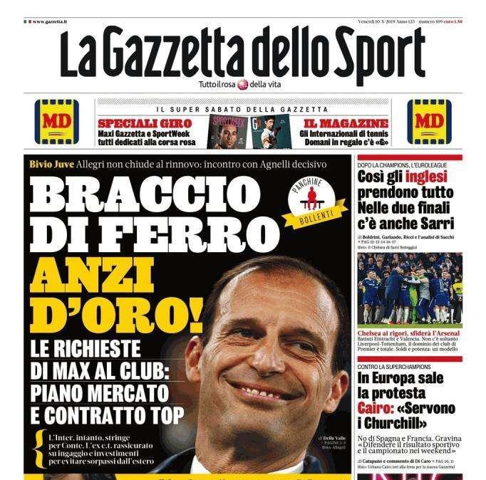 Gazzetta - Bivio Juve, Allegri non chiude per il rinnovo 