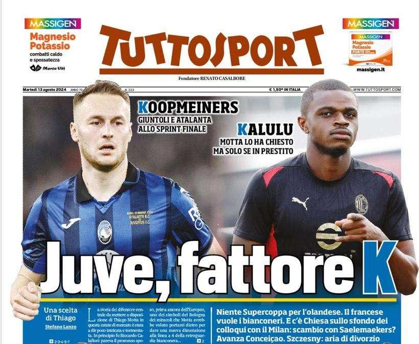 Tuttosport - Il fattore K