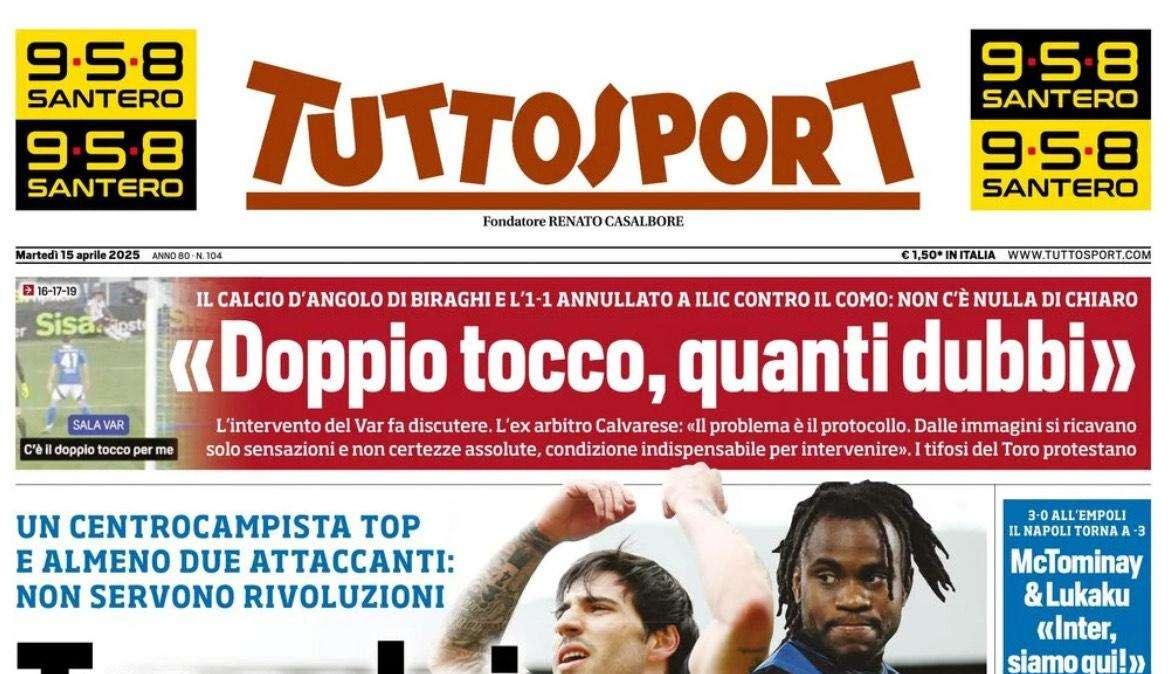 Corsport - Tre colpi per tornare Juve 