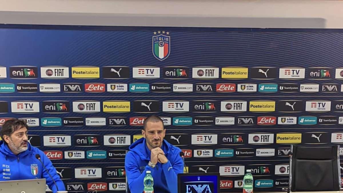 Italia - Bonucci in conferenza: "La Nazionale mi rigenera, sono abituato alle critiche ma posso dire di essere stato sempre me stesso nel  bene e nel male"