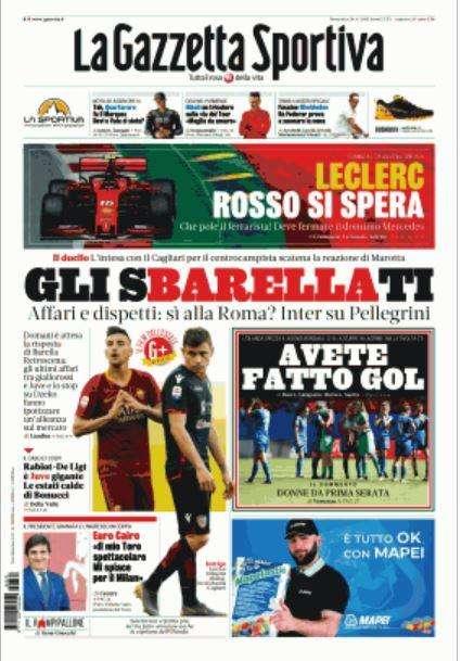 Gazzetta - Gli sbarellati 