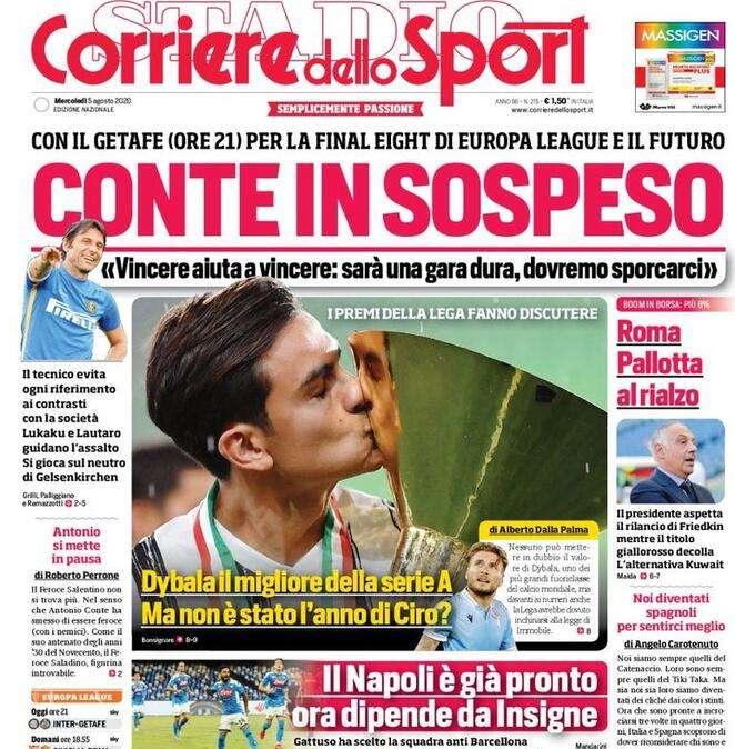 Corsport - Inter, Conte in sospeso 