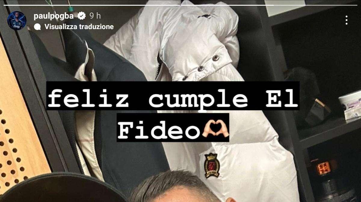 Gli auguri di Pogba a Di Maria 