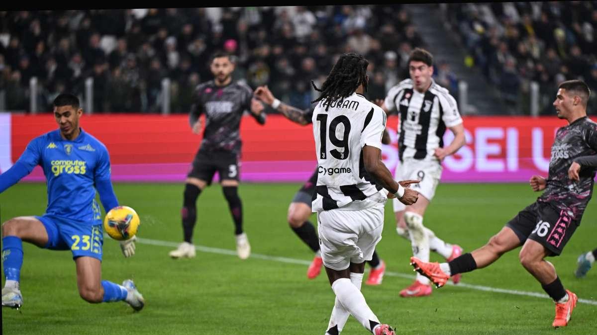 Ascolti TV, Juve-Empoli domina la serata di ieri: oltre 4 milioni di telespettatori