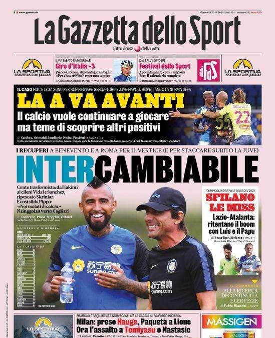 Gazzetta - La A va avanti 