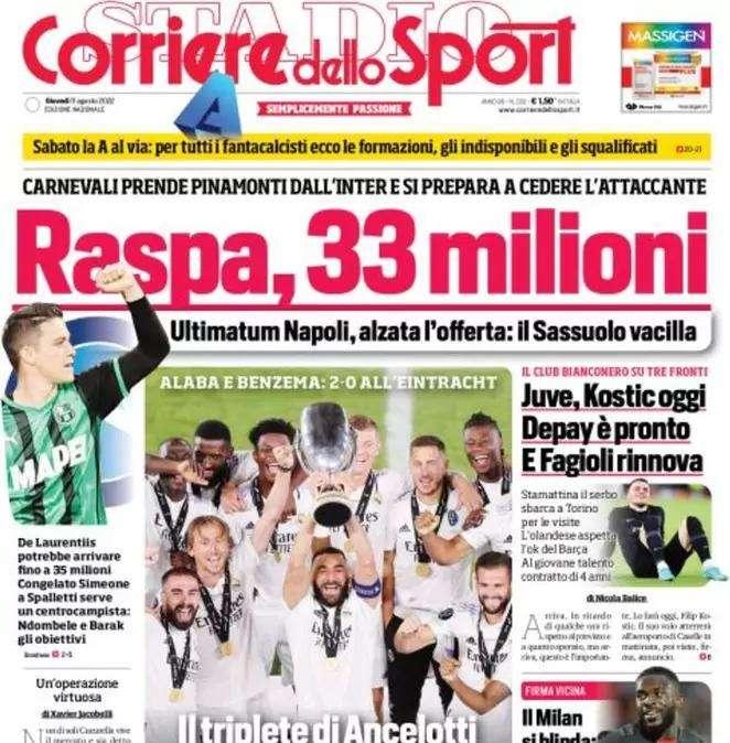 Corsport - Kostic oggi. Depay è pronto, e Fagioli rinnova