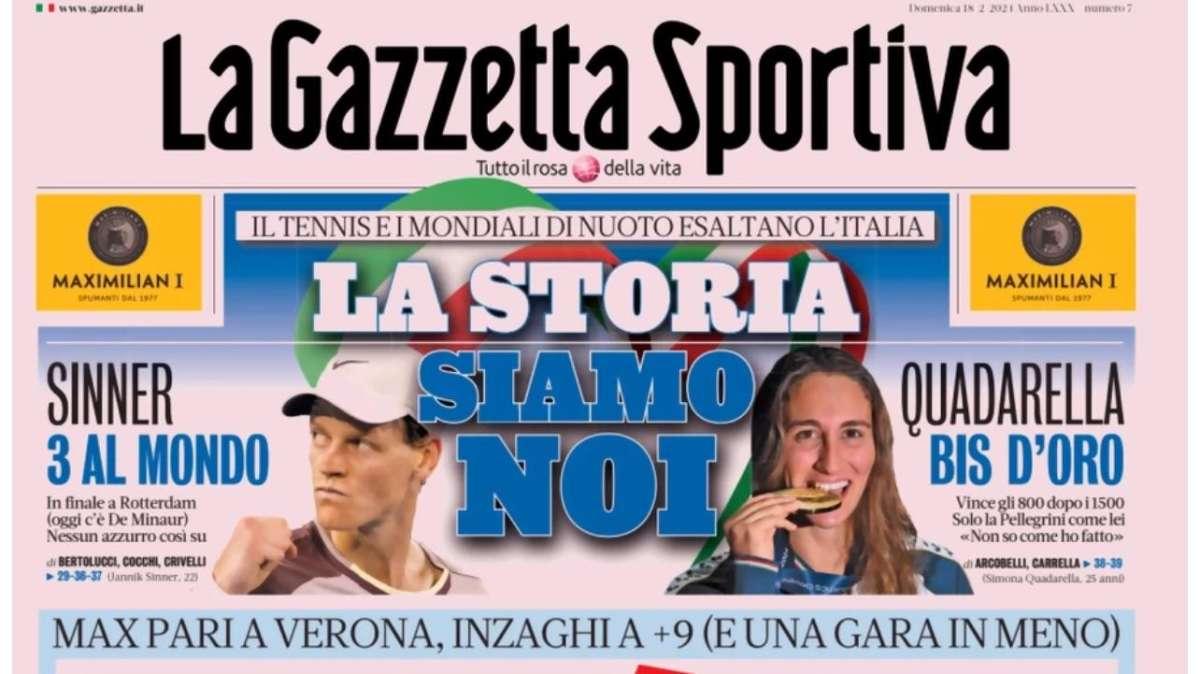 Gazzetta - Allegria Inter