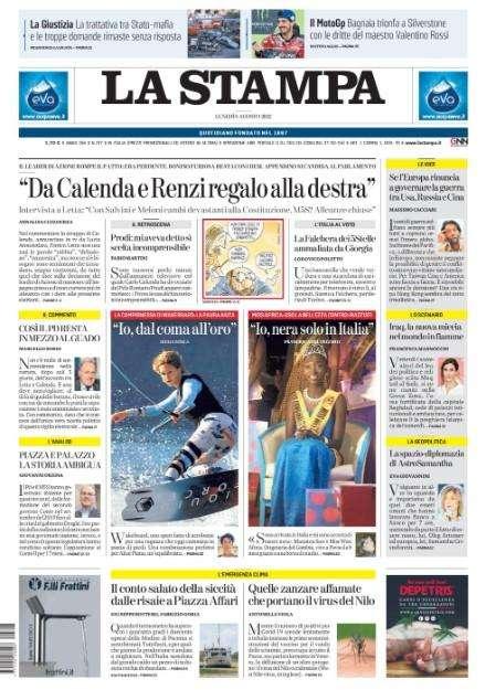 La Stampa - In ginocchio da te 