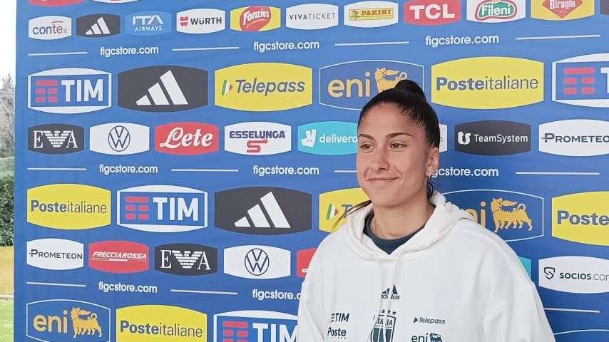 BECCARI: "Il gol in azzurro lo aspettavo da tanto, è il sogno di ogni ragazza"