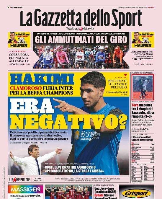 Gazzetta - Era negativo
