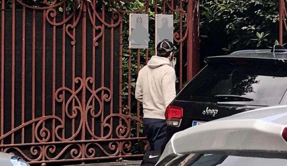 TJ - Higuain a casa: leggermente infastidito dalla presenza dei cronisti (FOTO) 