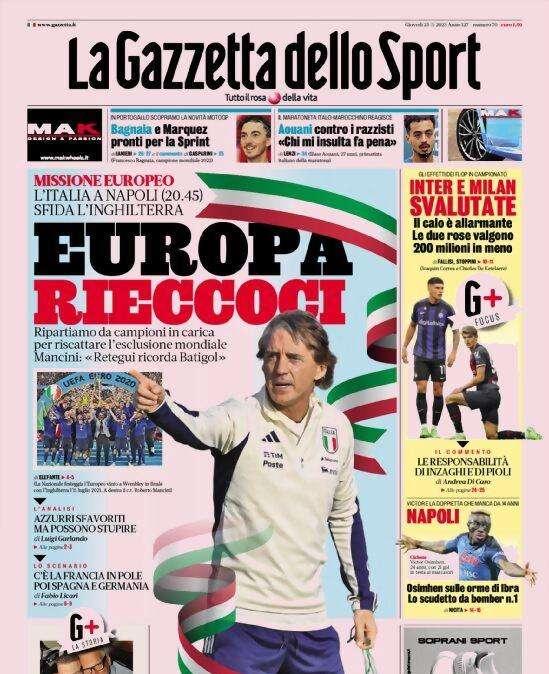 Gazzetta - Missione Europeo