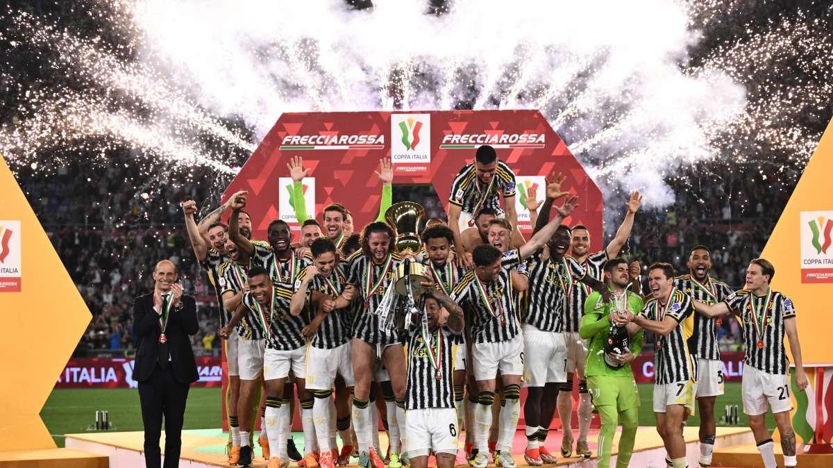 La Juventus ricorda la vittoria della 15ª Coppa Italia 