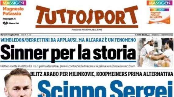 Tuttosport - Scippo Sergej, reazione Juve 