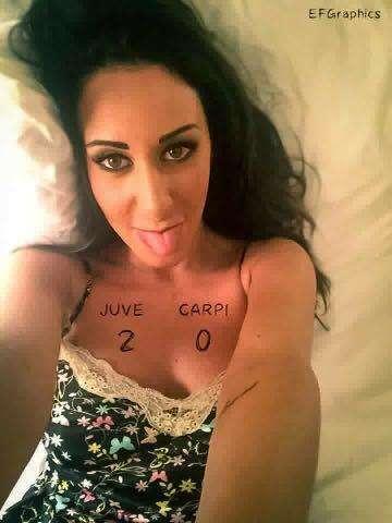 Juventus-Carpi, era tutto scritto: Emanuela Iaquinta Campionessa d'Italia dei pronostici! 