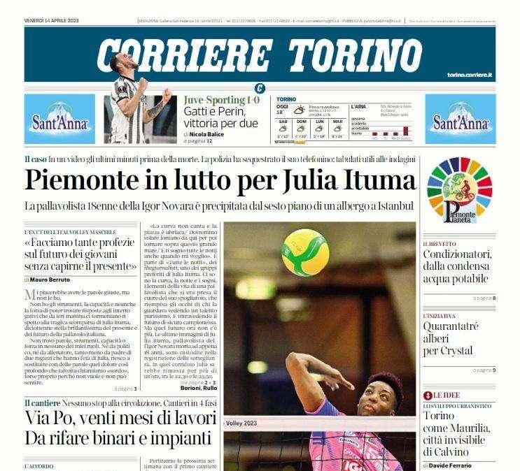 Corriere di Torino - Juve, avanti d’istinto