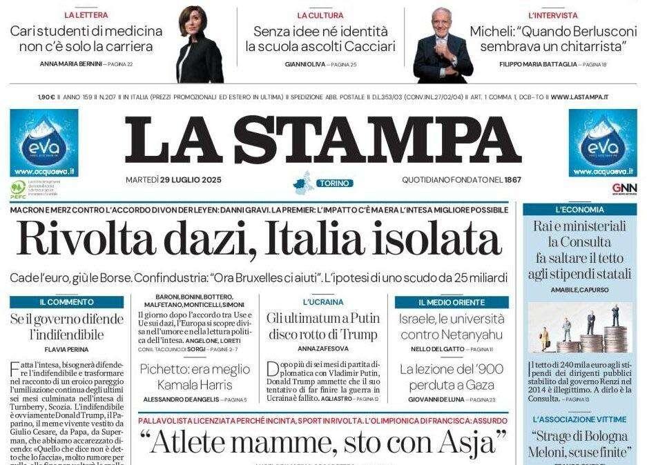 La Stampa - Il ritorno di Kessie 