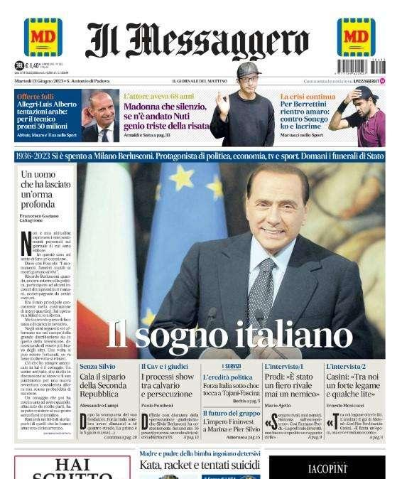 Il Messaggero - Allegri e Luis Alberto, tentazioni arabe