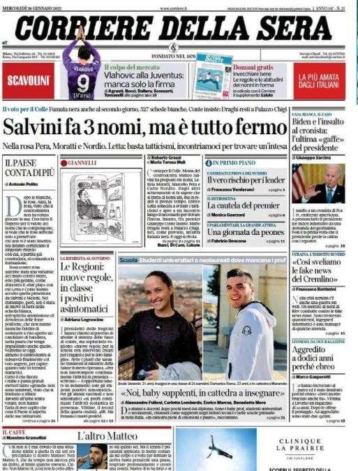 Corsera - Vlahovic, manca solo la firma 