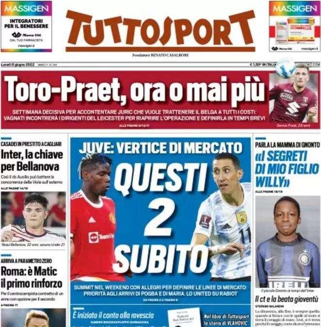 Tuttosport - Questi due subito 