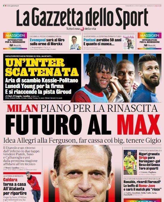 Gazzetta - Milan, futuro al Max