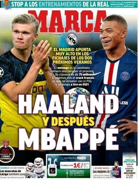 Marca - Real Madrid, assalto a Haaland già quest'estate e a Mbappé la prossima
