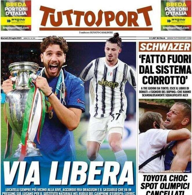 Tuttosport - Locatelli, via libera 