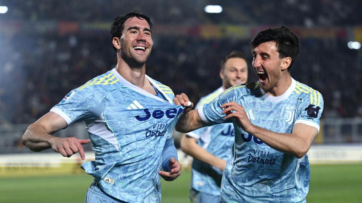 Lecce-Juventus 0-1, Vlahovic firma il successo per i bianconeri 