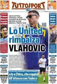 Tuttosport - Lo United rimbalza Vlahovic 