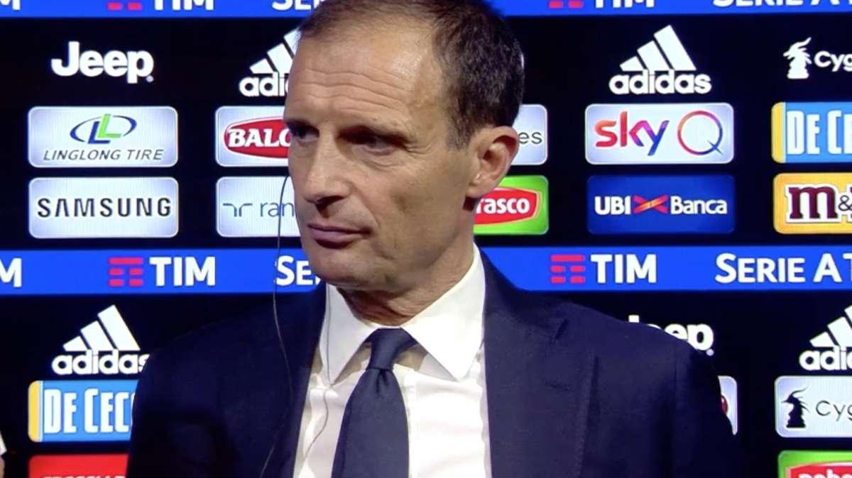 ALLEGRI A JTV: "Molto contento per il rientro di Khedira, è di un'altra categoria. Kean migliorato anche nell'esultanza"