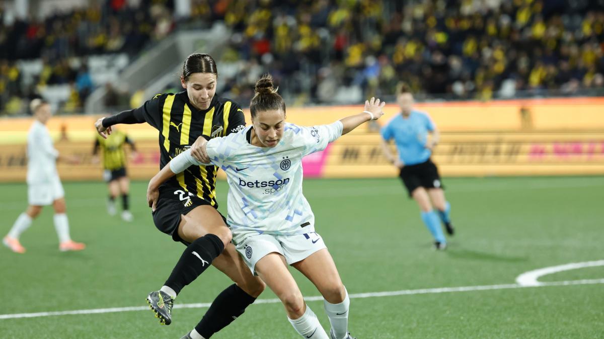 Champions donne: esordio con vittoria per l'Inter Women, battuto l'Häcken
