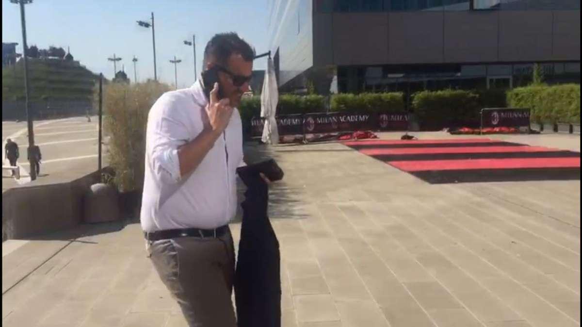 LIVE MILANO - Agente Neto a Casa Milan: "Solo chiacchierata tranquilla"  (FOTO)
