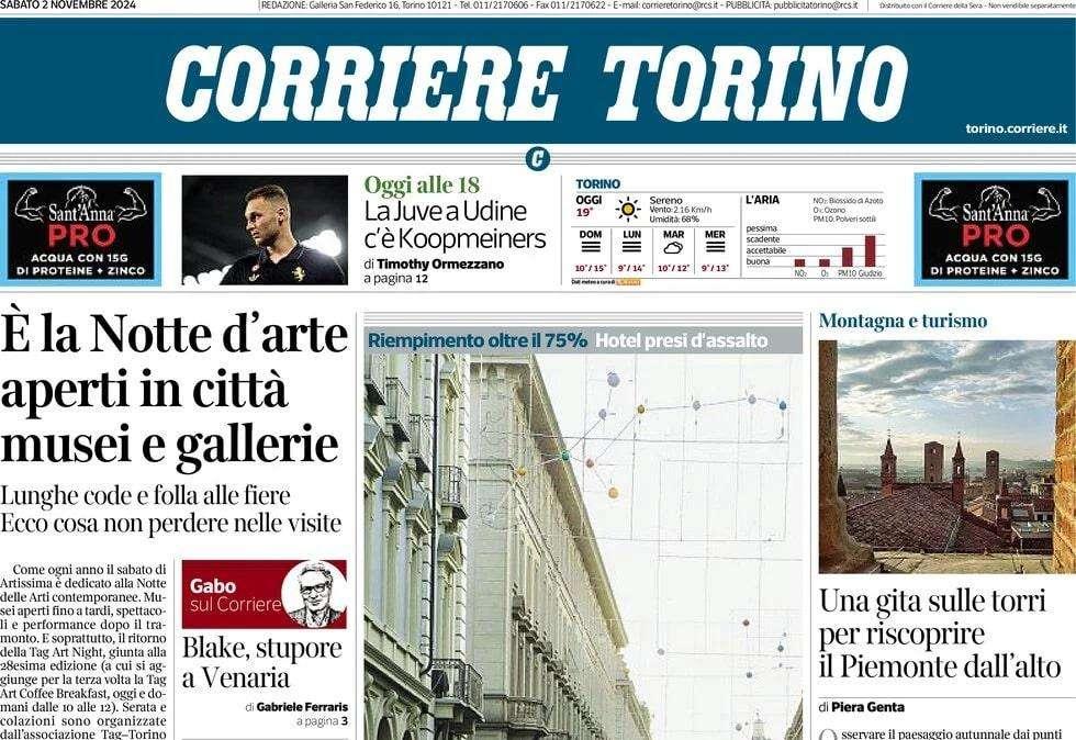 Corriere di Torino - Juve, l’ora della svolta 