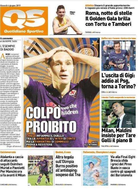 QS - Chiesa, colpo proibito