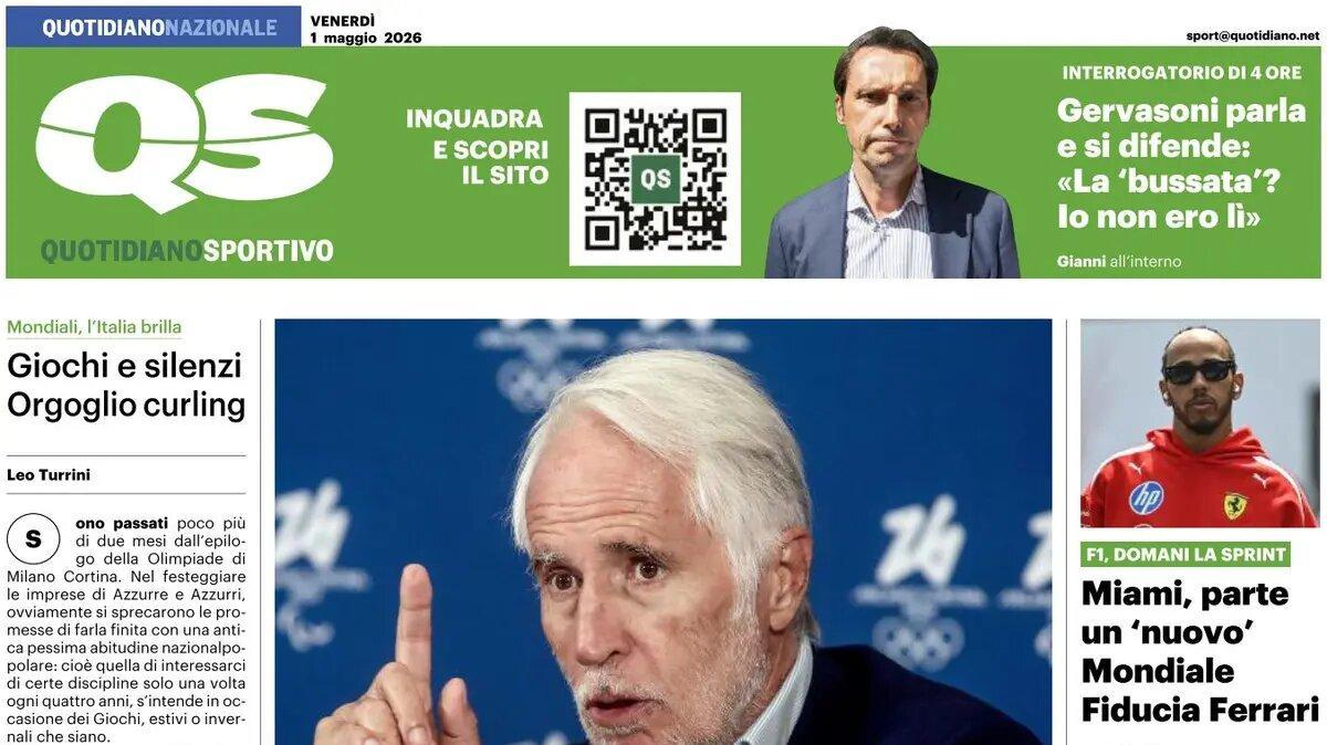 Malagò mette la freccia 