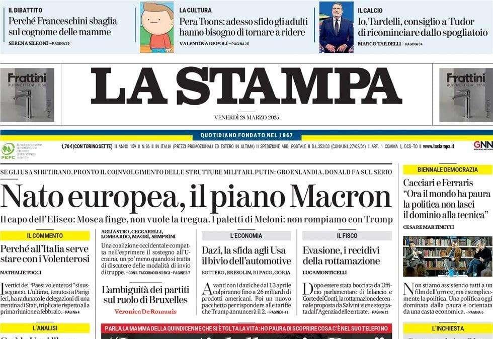 La Stampa - La Juve addosso 