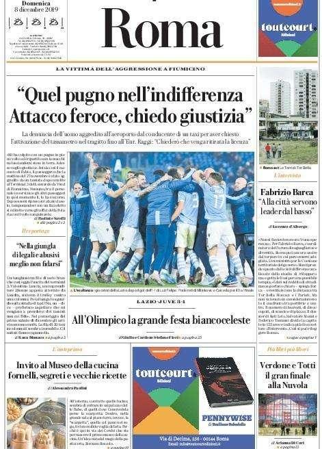 Repubblica Ed - Roma - “All’Olimpico festa biancoceleste”