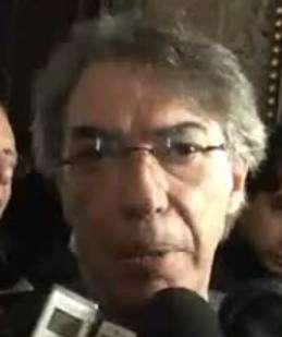 Moratti: " Sogno la champions e per lo scudetto temo la Juve"