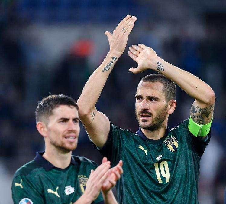 Presenze azzurre, Bonucci supera Del Piero ed entra nella top ten
