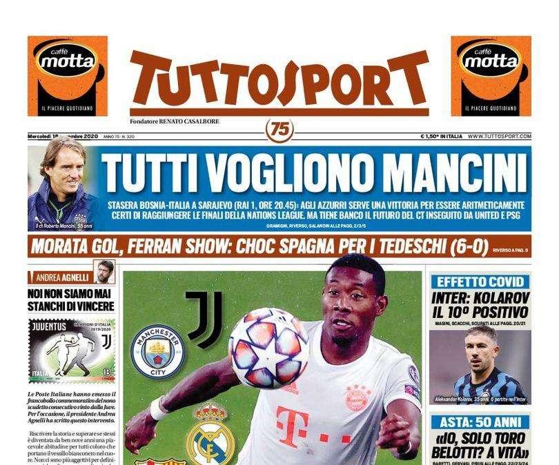 Tuttosport - Tutti vogliono Alaba