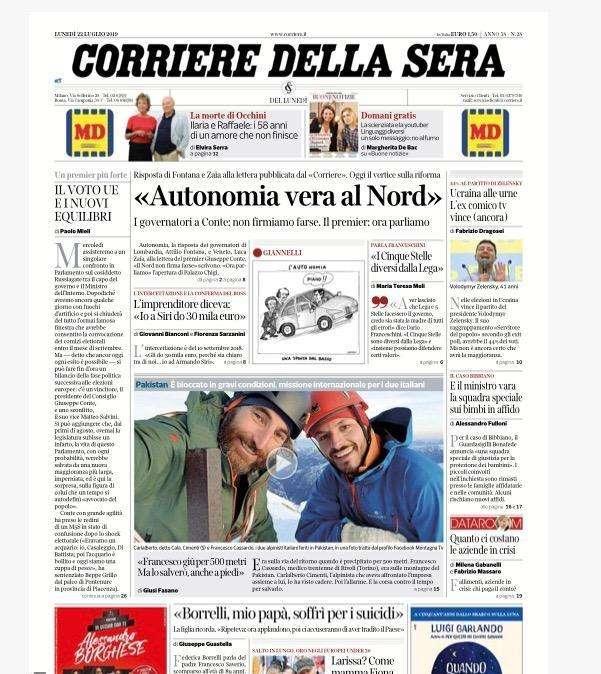 Corsera - L’interinale del gol