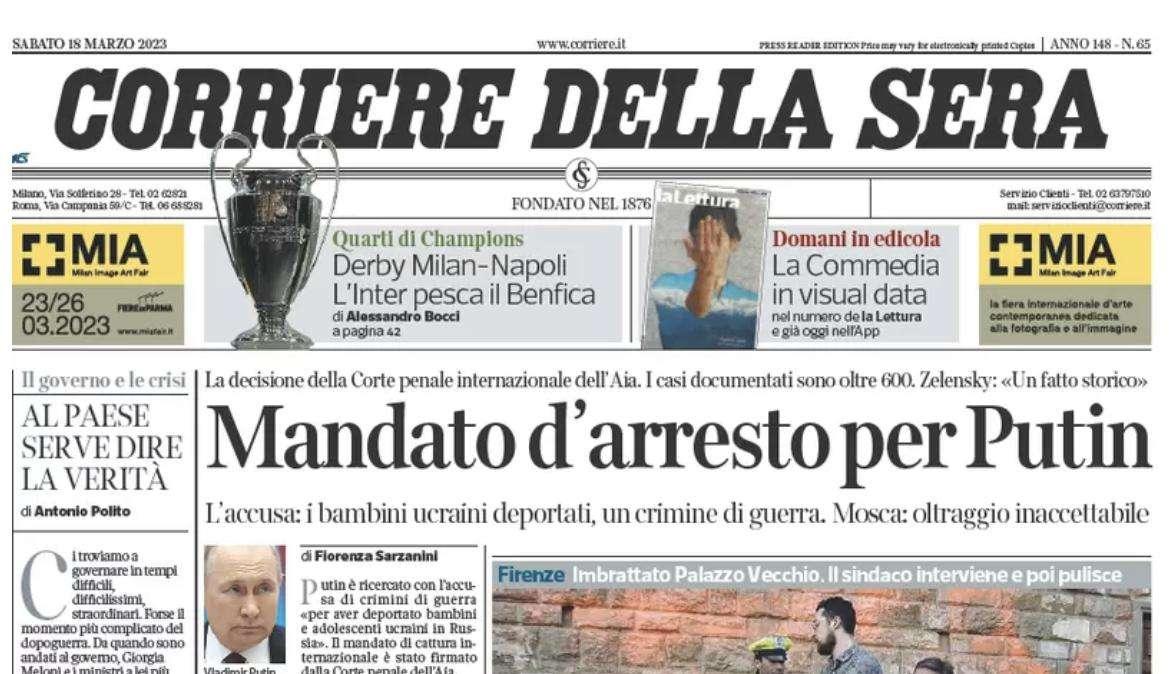 Corsera - Inter e Juve, calendario affollato