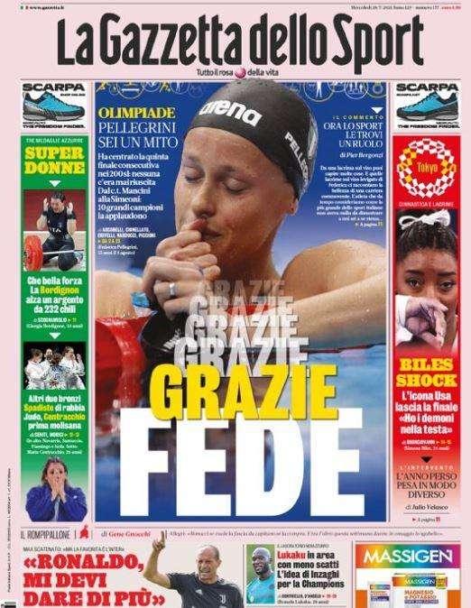 Gazzetta - Ronaldo, mi devi dare di più 