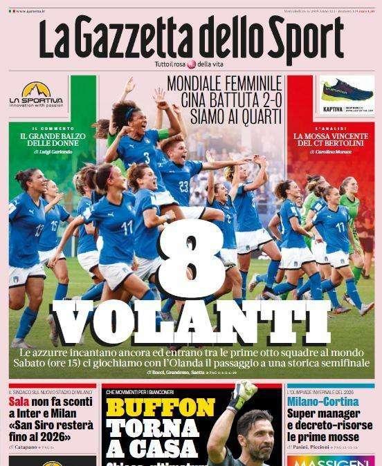 Gazzetta - 8 volanti 